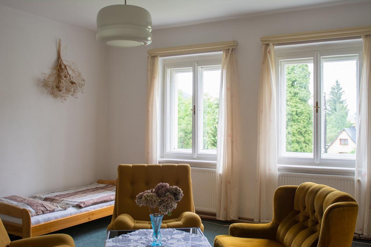 Penzion Signum Laudis Hotell Velké Hamry Exteriör bild