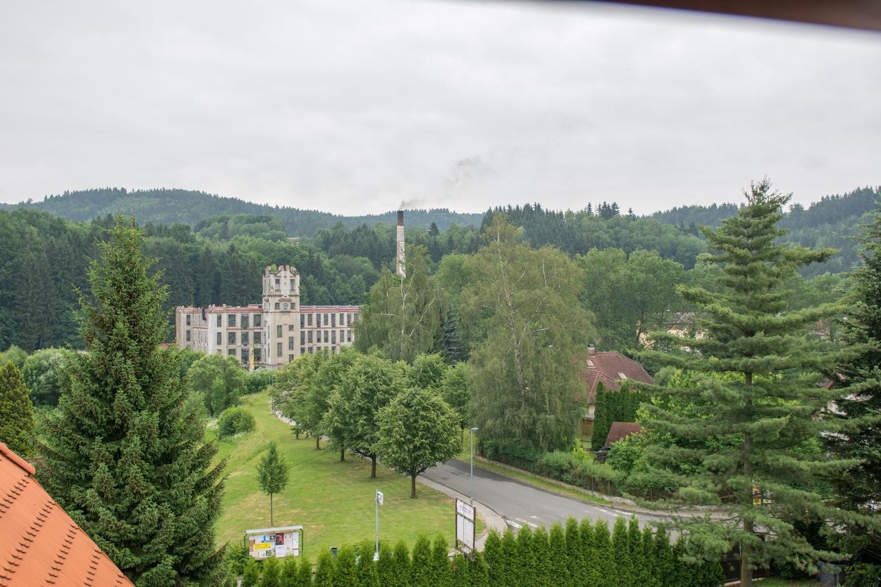 Penzion Signum Laudis Hotell Velké Hamry Exteriör bild
