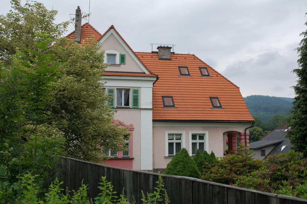Penzion Signum Laudis Hotell Velké Hamry Exteriör bild