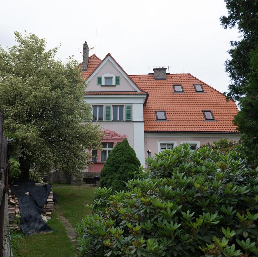 Penzion Signum Laudis Hotell Velké Hamry Exteriör bild