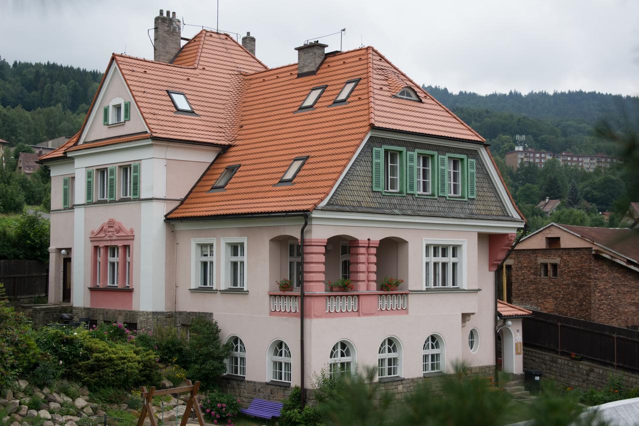 Penzion Signum Laudis Hotell Velké Hamry Exteriör bild